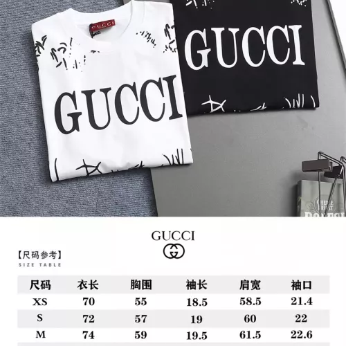 Cheap Gucci T-Shirts Short Sleeved For Unisex #1350195 Replica Wholesale [$39.00 USD] [ITEM#1350195] on Replica Gucci T-Shirts