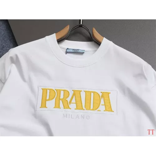 Cheap Prada T-Shirts Short Sleeved For Unisex #1350200 Replica Wholesale [$39.00 USD] [ITEM#1350200] on Replica Prada T-Shirts