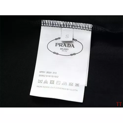 Cheap Prada T-Shirts Short Sleeved For Unisex #1350201 Replica Wholesale [$39.00 USD] [ITEM#1350201] on Replica Prada T-Shirts
