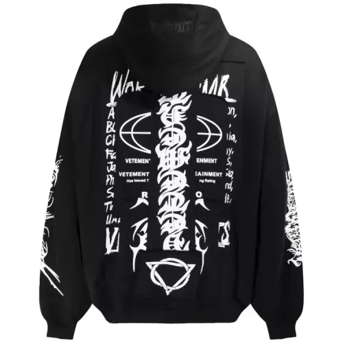 Cheap VETEMENTS Hoodies Long Sleeved For Unisex #1350202 Replica Wholesale [$80.00 USD] [ITEM#1350202] on Replica VETEMENTS Hoodies