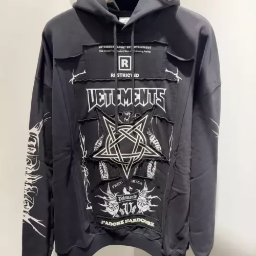Cheap VETEMENTS Hoodies Long Sleeved For Unisex #1350202 Replica Wholesale [$80.00 USD] [ITEM#1350202] on Replica VETEMENTS Hoodies