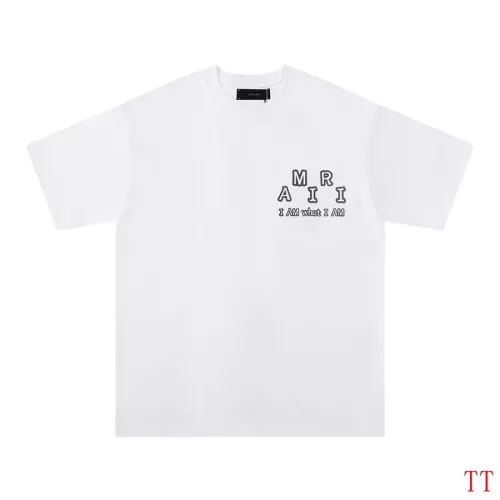 Cheap Amiri T-Shirts Short Sleeved For Unisex #1350208 Replica Wholesale [$29.00 USD] [ITEM#1350208] on Replica Amiri T-Shirts