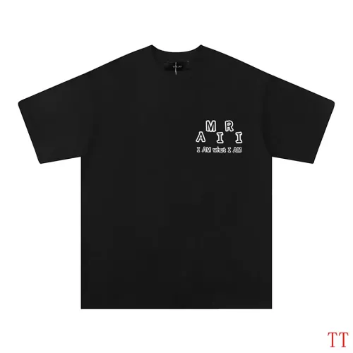 Cheap Amiri T-Shirts Short Sleeved For Unisex #1350209 Replica Wholesale [$29.00 USD] [ITEM#1350209] on Replica Amiri T-Shirts