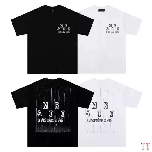 Cheap Amiri T-Shirts Short Sleeved For Unisex #1350209 Replica Wholesale [$29.00 USD] [ITEM#1350209] on Replica Amiri T-Shirts