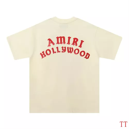 Cheap Amiri T-Shirts Short Sleeved For Unisex #1350221 Replica Wholesale [$29.00 USD] [ITEM#1350221] on Replica Amiri T-Shirts