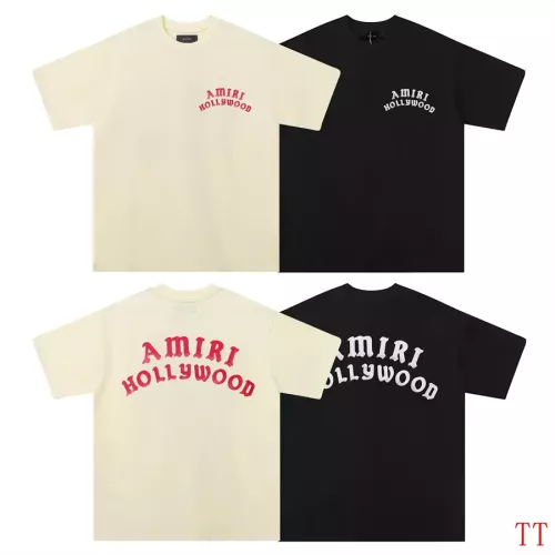 Cheap Amiri T-Shirts Short Sleeved For Unisex #1350222 Replica Wholesale [$29.00 USD] [ITEM#1350222] on Replica Amiri T-Shirts