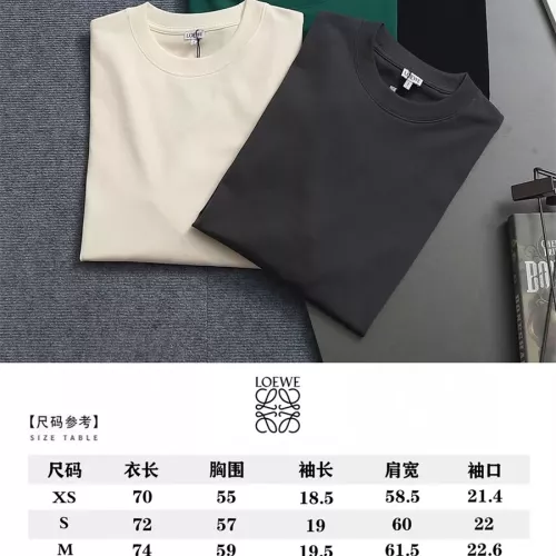 Cheap LOEWE T-Shirts Short Sleeved For Unisex #1350233 Replica Wholesale [$39.00 USD] [ITEM#1350233] on Replica LOEWE T-Shirts