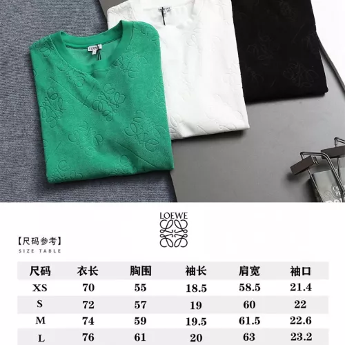 Cheap LOEWE T-Shirts Short Sleeved For Unisex #1350239 Replica Wholesale [$39.00 USD] [ITEM#1350239] on Replica LOEWE T-Shirts