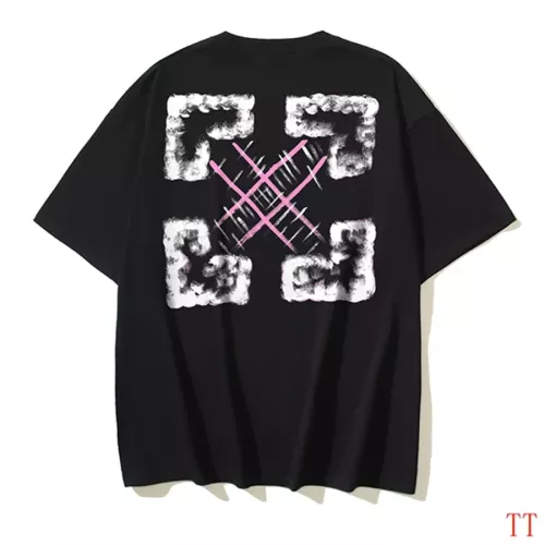 Cheap Off-White T-Shirts Short Sleeved For Unisex #1350352 Replica Wholesale [$32.00 USD] [ITEM#1350352] on Replica Off-White T-Shirts