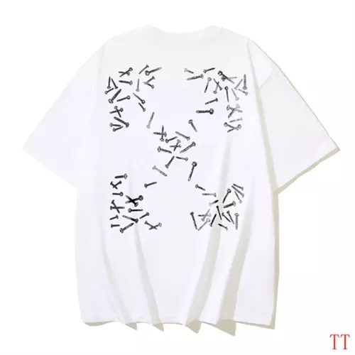 Off-White T-Shirts Short Sleeved For Unisex #1350353