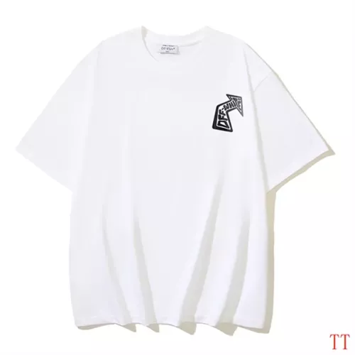 Cheap Off-White T-Shirts Short Sleeved For Unisex #1350353 Replica Wholesale [$29.00 USD] [ITEM#1350353] on Replica Off-White T-Shirts