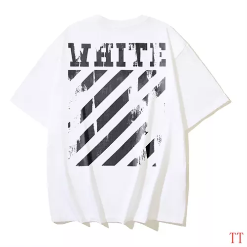 Cheap Off-White T-Shirts Short Sleeved For Unisex #1350360 Replica Wholesale [$29.00 USD] [ITEM#1350360] on Replica Off-White T-Shirts