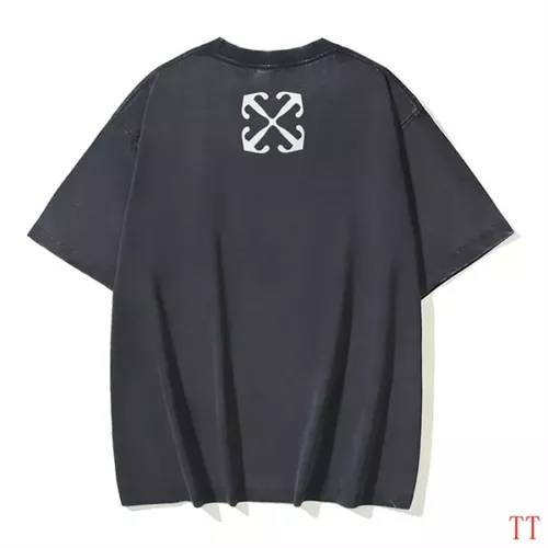 Cheap Off-White T-Shirts Short Sleeved For Unisex #1350364 Replica Wholesale [$38.00 USD] [ITEM#1350364] on Replica Off-White T-Shirts