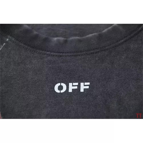 Cheap Off-White T-Shirts Short Sleeved For Unisex #1350364 Replica Wholesale [$38.00 USD] [ITEM#1350364] on Replica Off-White T-Shirts