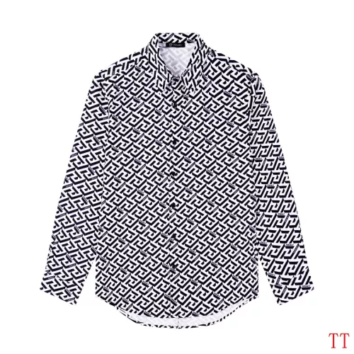 Versace Shirts Long Sleeved For Men #1350369