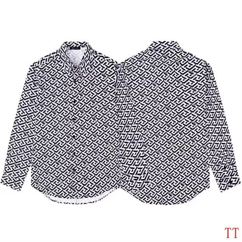 Cheap Versace Shirts Long Sleeved For Men #1350369 Replica Wholesale [$39.00 USD] [ITEM#1350369] on Replica Versace Shirts