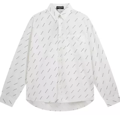 Cheap Balenciaga Shirts Long Sleeved For Unisex #1350380 Replica Wholesale [$52.00 USD] [ITEM#1350380] on Replica Balenciaga Shirts
