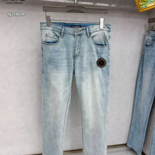 Cheap Dolce &amp; Gabbana D&amp;G Jeans For Men #1350400 Replica Wholesale [$48.00 USD] [ITEM#1350400] on Replica Dolce &amp; Gabbana D&amp;G Jeans