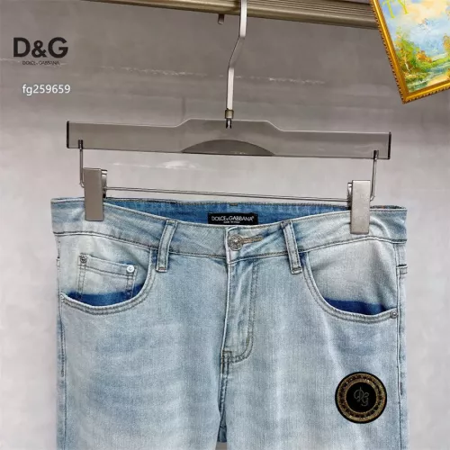 Cheap Dolce &amp; Gabbana D&amp;G Jeans For Men #1350400 Replica Wholesale [$48.00 USD] [ITEM#1350400] on Replica Dolce &amp; Gabbana D&amp;G Jeans