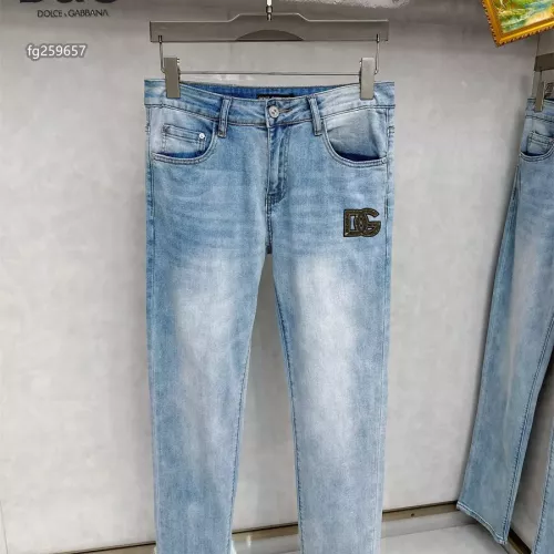 Cheap Dolce &amp; Gabbana D&amp;G Jeans For Men #1350405 Replica Wholesale [$48.00 USD] [ITEM#1350405] on Replica Dolce &amp; Gabbana D&amp;G Jeans