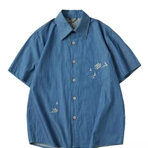 Louis Vuitton LV Shirts Short Sleeved For Unisex #1350417