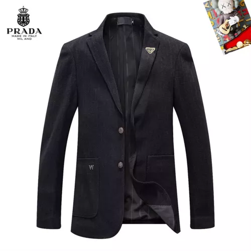 Prada Jackets Long Sleeved For Men #1350424