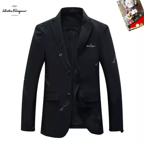 Salvatore Ferragamo Jackets Long Sleeved For Men #1350440