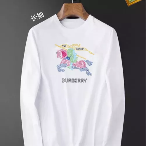 Burberry T-Shirts Long Sleeved For Unisex #1350448