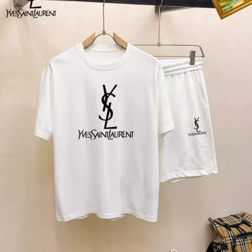 Yves Saint Laurent YSL Tracksuits Short Sleeved For Men #1350515