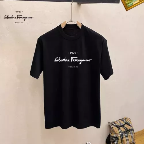 Cheap Salvatore Ferragamo Tracksuits Short Sleeved For Men #1350534 Replica Wholesale [$48.00 USD] [ITEM#1350534] on Replica Salvatore Ferragamo Tracksuits