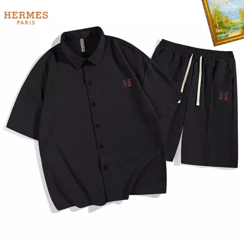 Hermes Tracksuits Short Sleeved For Men #1350578