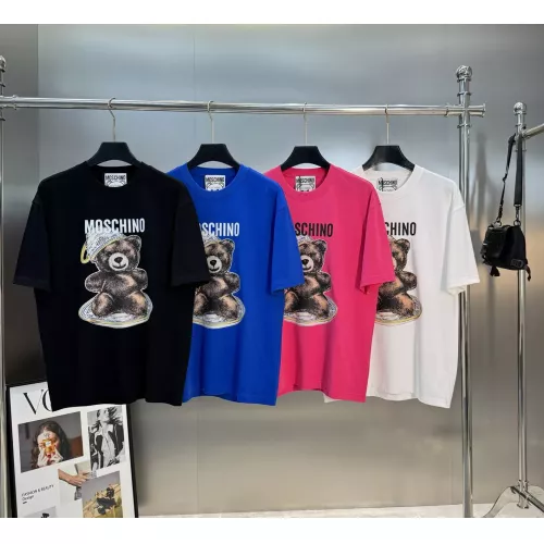 Cheap Moschino T-Shirts Short Sleeved For Unisex #1350614 Replica Wholesale [$88.00 USD] [ITEM#1350614] on Replica Moschino T-Shirts