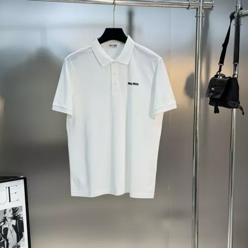 MIU MIU T-Shirts Short Sleeved For Unisex #1350615