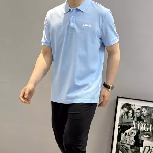 Cheap MIU MIU T-Shirts Short Sleeved For Unisex #1350617 Replica Wholesale [$98.00 USD] [ITEM#1350617] on Replica MIU MIU T-Shirts