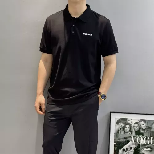 Cheap MIU MIU T-Shirts Short Sleeved For Unisex #1350618 Replica Wholesale [$98.00 USD] [ITEM#1350618] on Replica MIU MIU T-Shirts