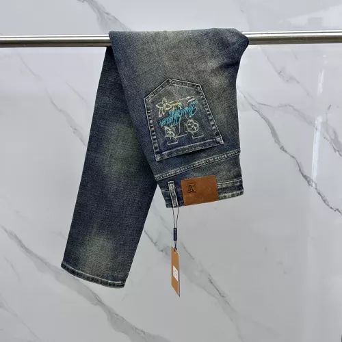 Cheap Louis Vuitton LV Jeans For Men #1350632 Replica Wholesale [$68.00 USD] [ITEM#1350632] on Replica Louis Vuitton LV Jeans