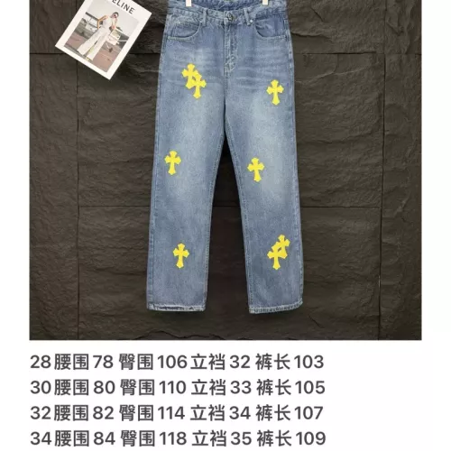 Cheap Chrome Hearts Jeans For Unisex #1350680 Replica Wholesale [$56.00 USD] [ITEM#1350680] on Replica Chrome Hearts Jeans