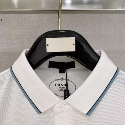 Cheap Prada T-Shirts Short Sleeved For Men #1350681 Replica Wholesale [$76.00 USD] [ITEM#1350681] on Replica Prada T-Shirts