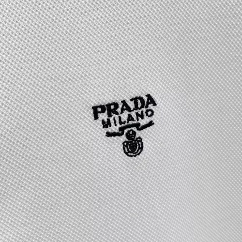 Cheap Prada T-Shirts Short Sleeved For Men #1350681 Replica Wholesale [$76.00 USD] [ITEM#1350681] on Replica Prada T-Shirts