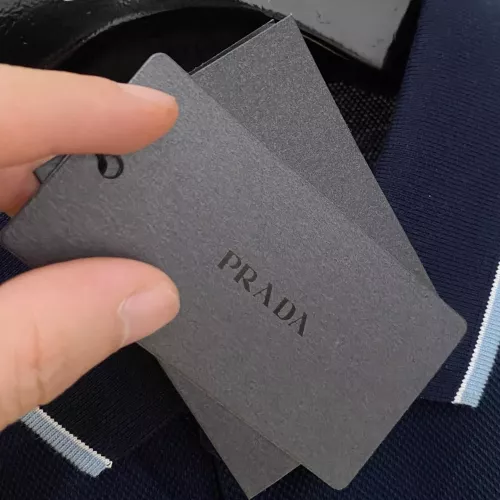 Cheap Prada T-Shirts Short Sleeved For Men #1350682 Replica Wholesale [$76.00 USD] [ITEM#1350682] on Replica Prada T-Shirts