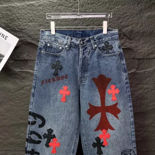 Cheap Chrome Hearts Jeans For Unisex #1350699 Replica Wholesale [$60.00 USD] [ITEM#1350699] on Replica Chrome Hearts Jeans