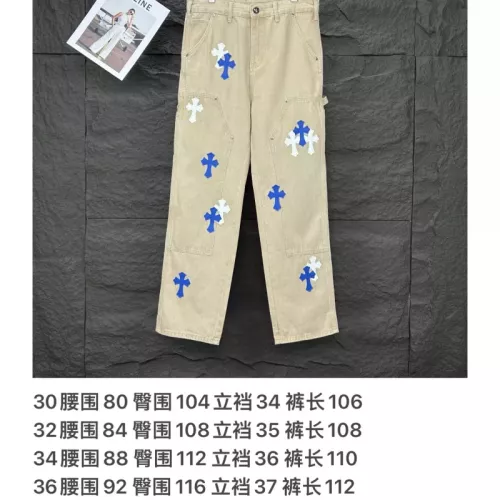 Cheap Chrome Hearts Jeans For Unisex #1350700 Replica Wholesale [$60.00 USD] [ITEM#1350700] on Replica Chrome Hearts Jeans