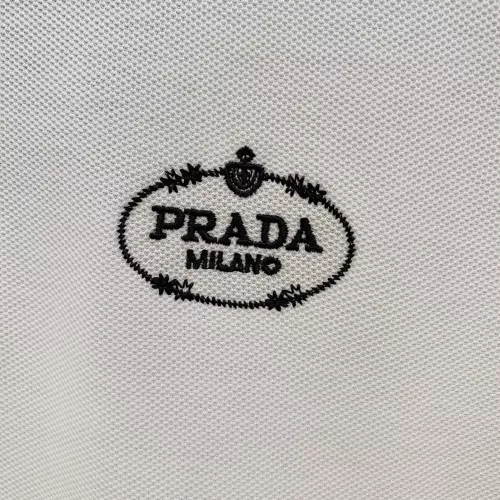 Cheap Prada T-Shirts Short Sleeved For Men #1350705 Replica Wholesale [$76.00 USD] [ITEM#1350705] on Replica Prada T-Shirts