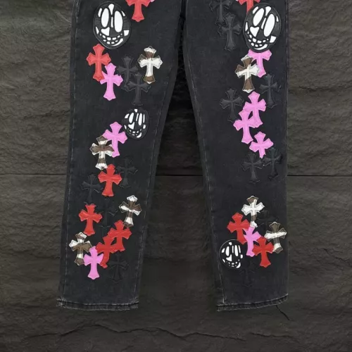 Cheap Chrome Hearts Jeans For Unisex #1350707 Replica Wholesale [$64.00 USD] [ITEM#1350707] on Replica Chrome Hearts Jeans