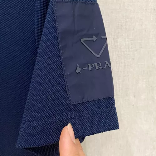 Cheap Prada T-Shirts Short Sleeved For Men #1350709 Replica Wholesale [$76.00 USD] [ITEM#1350709] on Replica Prada T-Shirts