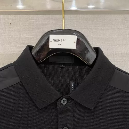 Cheap Prada T-Shirts Short Sleeved For Men #1350710 Replica Wholesale [$76.00 USD] [ITEM#1350710] on Replica Prada T-Shirts