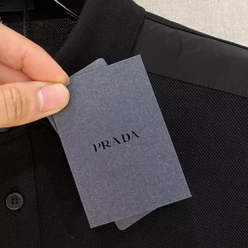 Cheap Prada T-Shirts Short Sleeved For Men #1350710 Replica Wholesale [$76.00 USD] [ITEM#1350710] on Replica Prada T-Shirts