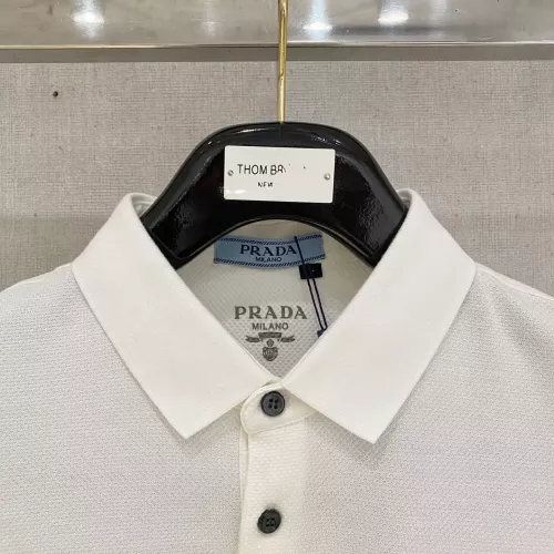 Cheap Prada T-Shirts Short Sleeved For Men #1350713 Replica Wholesale [$76.00 USD] [ITEM#1350713] on Replica Prada T-Shirts