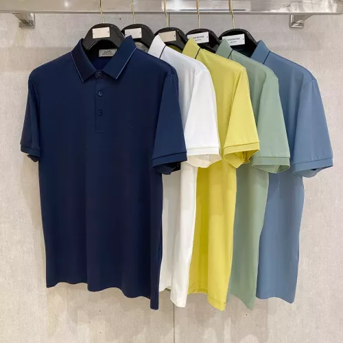 Cheap Hermes T-Shirts Short Sleeved For Men #1350723 Replica Wholesale [$76.00 USD] [ITEM#1350723] on Replica Hermes T-Shirts
