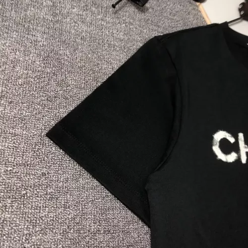 Cheap Chanel T-Shirts Short Sleeved For Unisex #1350752 Replica Wholesale [$42.00 USD] [ITEM#1350752] on Replica Chanel T-Shirts